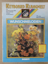 Musiknoten " Wunschmelodien "