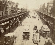 USA New York Bowery Tram