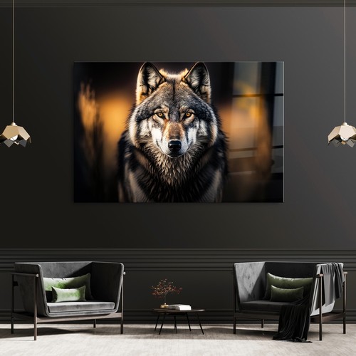 Wandbild tier der - der, hungrige