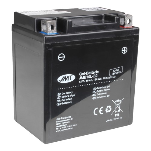 Gel batterie jmt yb10l - jmt, yb10l-b2