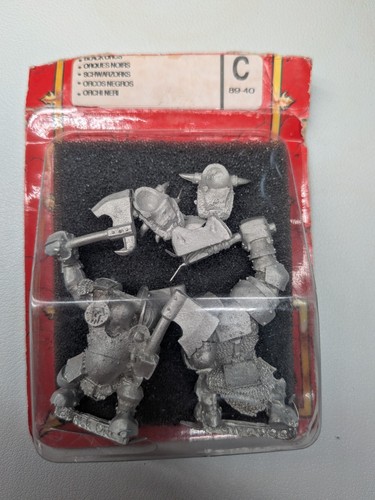 Warhammer schwarzorks metall - schwarzorks,