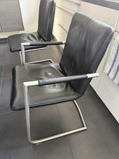 4 Freischwinger Küchenstühle