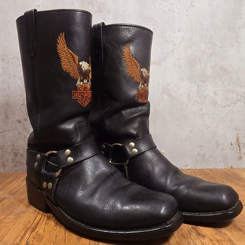 Harley davidson schwarz - schwarz, leder