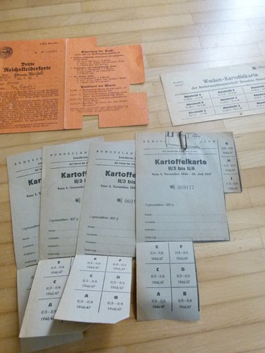 44632 reichskleiderkarte - 44632,