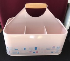 Flaschenträger 6 Flaschen Metall Rosa Küche Ricebyrice Fläschenbehälter TOP