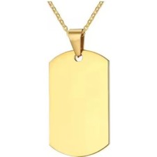 Halskette Militär Anhänger