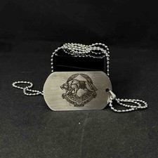 Ukrainische Armee Abzeichen Spezialeinsatzkräfte doppelseitige Lasergravur