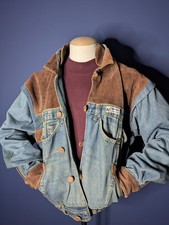 Vintage 90er Italy Denim Suede