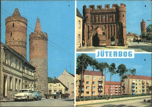 Jueterbog brandenburg tuerme - jueterbog,