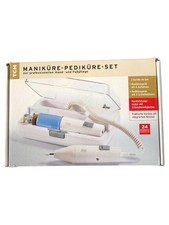 TCM Elektrisches Nagelpflegeset Maniküre Pediküre Hand Fuß Weiß