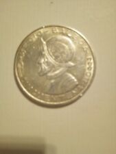 Medio Balboa Silber Cuentenario 50 Jahre Panama Unabhängigkeit