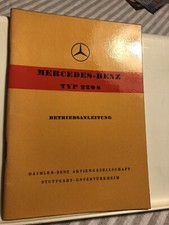 Ponton 220S Betriebsanleitung v. 1958, wie neu!