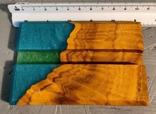 Handy, Halter, Design, Wurzelholz, Kunstharz