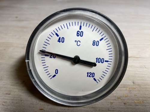 Bimetall anlegethermometer - bimetall,