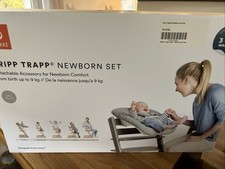Stokke Tripp Trapp Newborn Set Condor, Grau, Baby Aufsatz