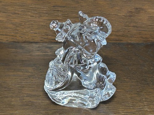 Vintage glasfigur elefant - glasfigur,