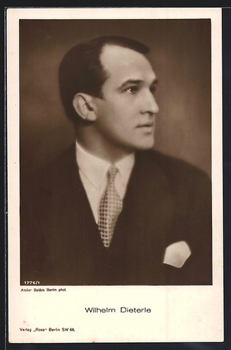 Schauspieler wilhelm dieterle - schauspieler,