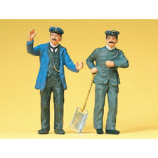 Preiser 45050 - Lokführer und Heizer  (1:22,5) Spur G   Neuware