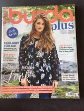 Burda plus H/W 2017 Zeitschrift Nähen Rarität