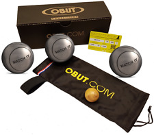 Wettkampfkugeln Obut Match IT Edelstahlkugeln, Größe, Gewicht und Rille wählbar!