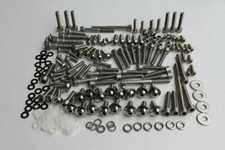 Kawasaki ZXR 750 Verkleidungsschraubensatz hochglanzpoliert V2A Rostfrei!!