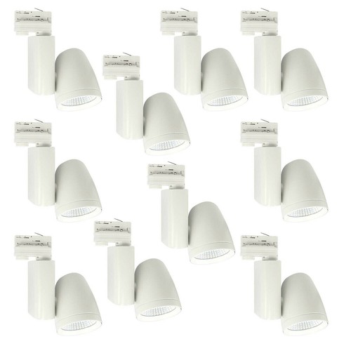 10x led stromschienenstrahler - 10x,