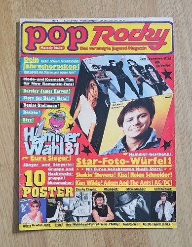 Pop rocky 1982 mit - pop, 1/1982