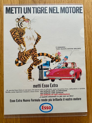 Esso tiger fiat 850 spider - tiger,
