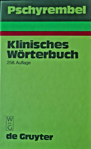 Pschyrembel klinisches - pschyrembel.,