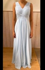 Abendkleid, Brautjungfernkleid Größe 38 hellblau
