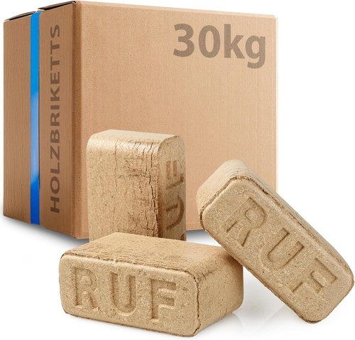 30kg ruf hartholz briketts - 30kg,