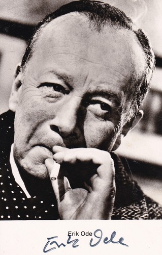 Autogramm erik ode - erik,
