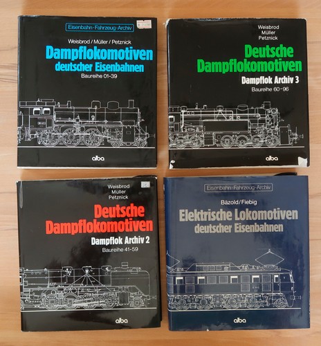 Dampflokomotiven elektr - 3x, 1x