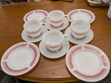 PYREX GESCHIRR ROT CORONET