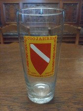 Glas Jena Lobeda Bierglas Bier