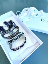 DIOR Armband Set  dark navy oblique und Armband Set türkis