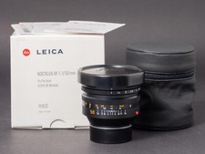 Leica M Noctilux 50mm 1.0 11822 4th Version schwarz FOTO-GÖRLITZ Ankauf+Verkauf