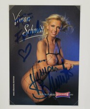 Pornostar Vivian Schmitt - original signierte Autogrammkarte 2
