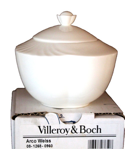 Arco weiss zuckerdose villeroy - arco,