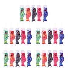  5 Pieces Stilvolle Japanischen Fisch Fahnen Koi Flagge Japanese Decoration