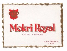 Algeria - Wine Label - Gay