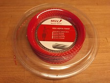 NEU! MSV Hepta Twist Tennissaite 12m, Saitenstärke 1,20mm, rot (0,59€/lfm)