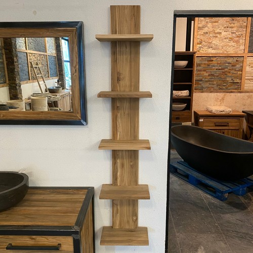 Handtuchhalter wandregal teak - handtuchhalter,