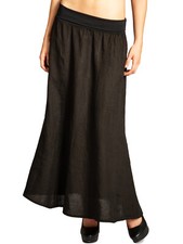 Caspar ro019 damen leinenrock - ro019,