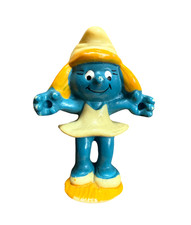 Schlumpfine ohne Springseil "Olympiade der Schlümpfe" 1983 Ü-Ei