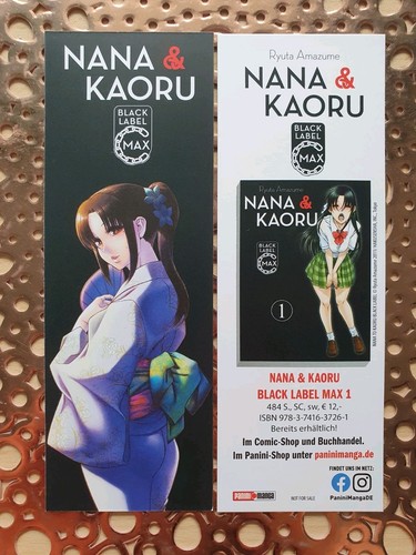 Lesezeichen nana kaoru - lesezeichen, &