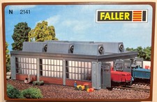 Faller Lokschuppen N 2141, Plastikbausatz für Modellbahnen im Maßstab N