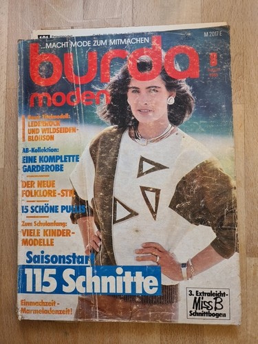 Burda moden 115 - 115, schnitte