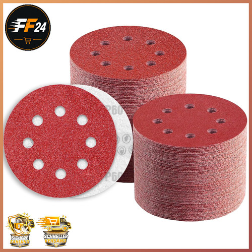 Schleifpapier 125mm klett - schleifpapier,