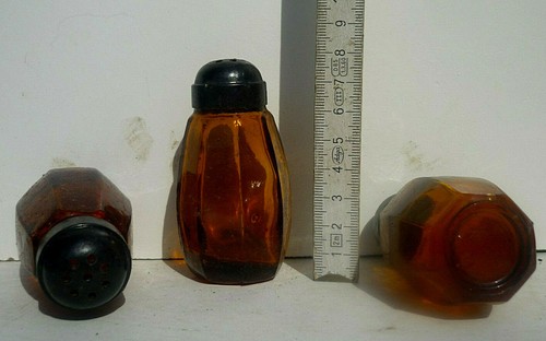 Glas salz und pfefferstreuer - glas,